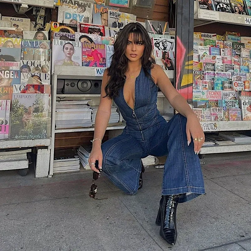 Avina Denim Jumpsuit