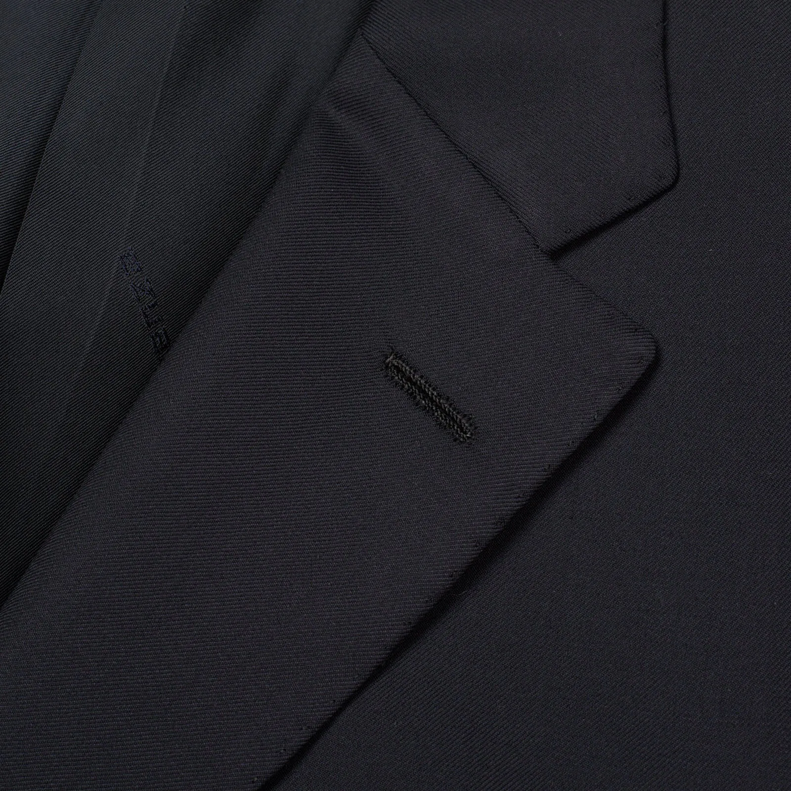 D'AVENZA for Vannucci Black Wool Super 130's Jacket Blazer EU 48 NEW US 38