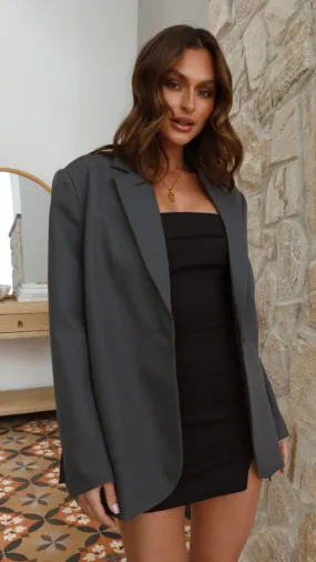 Harrison Blazer - Charcoal