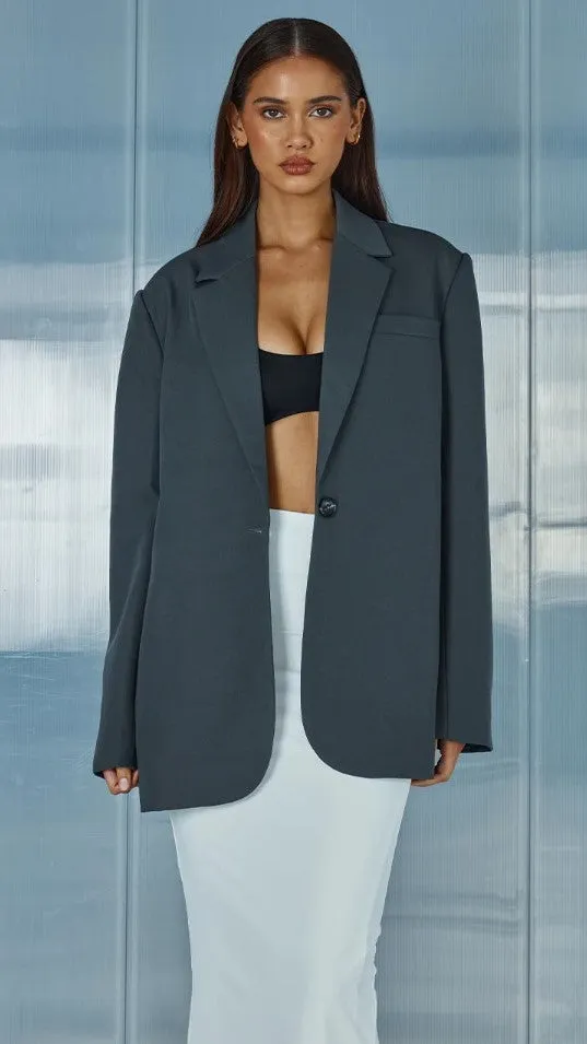 Harrison Blazer - Charcoal