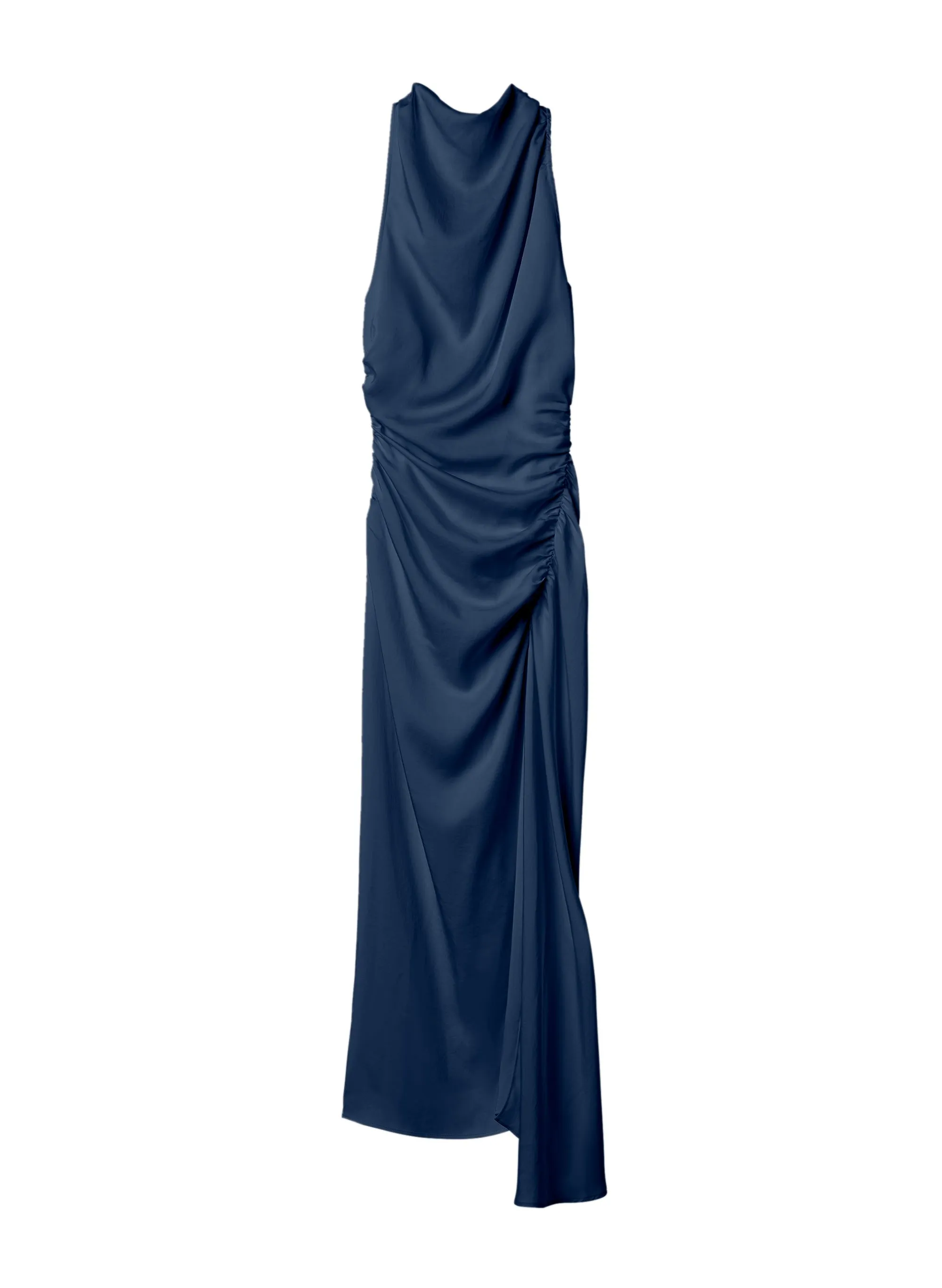 Inez Satin Midi Dress