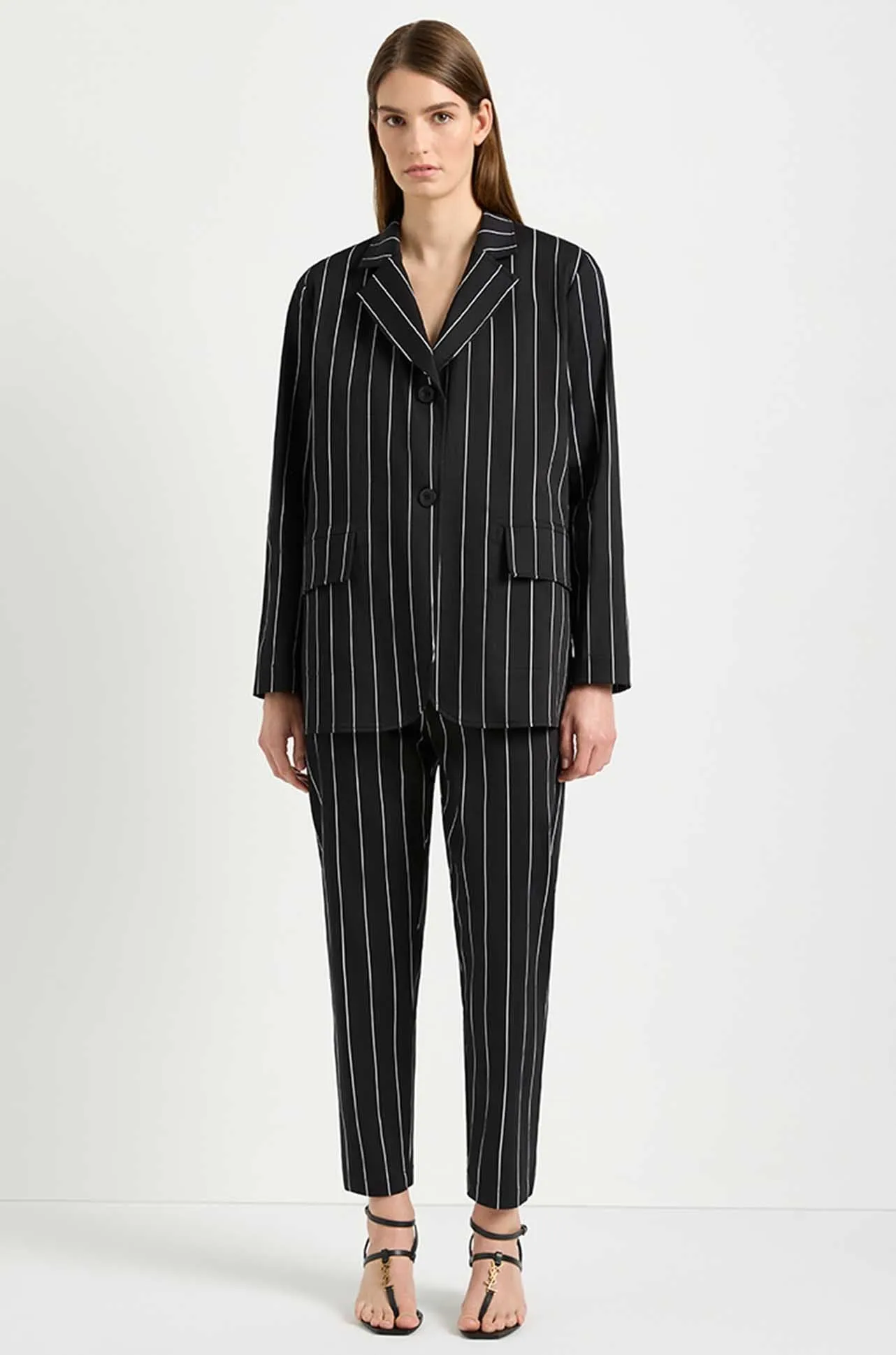 Mela Purdie - Nomad Pant in Pin Popilene