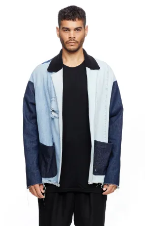 Reworked Denim Blazer