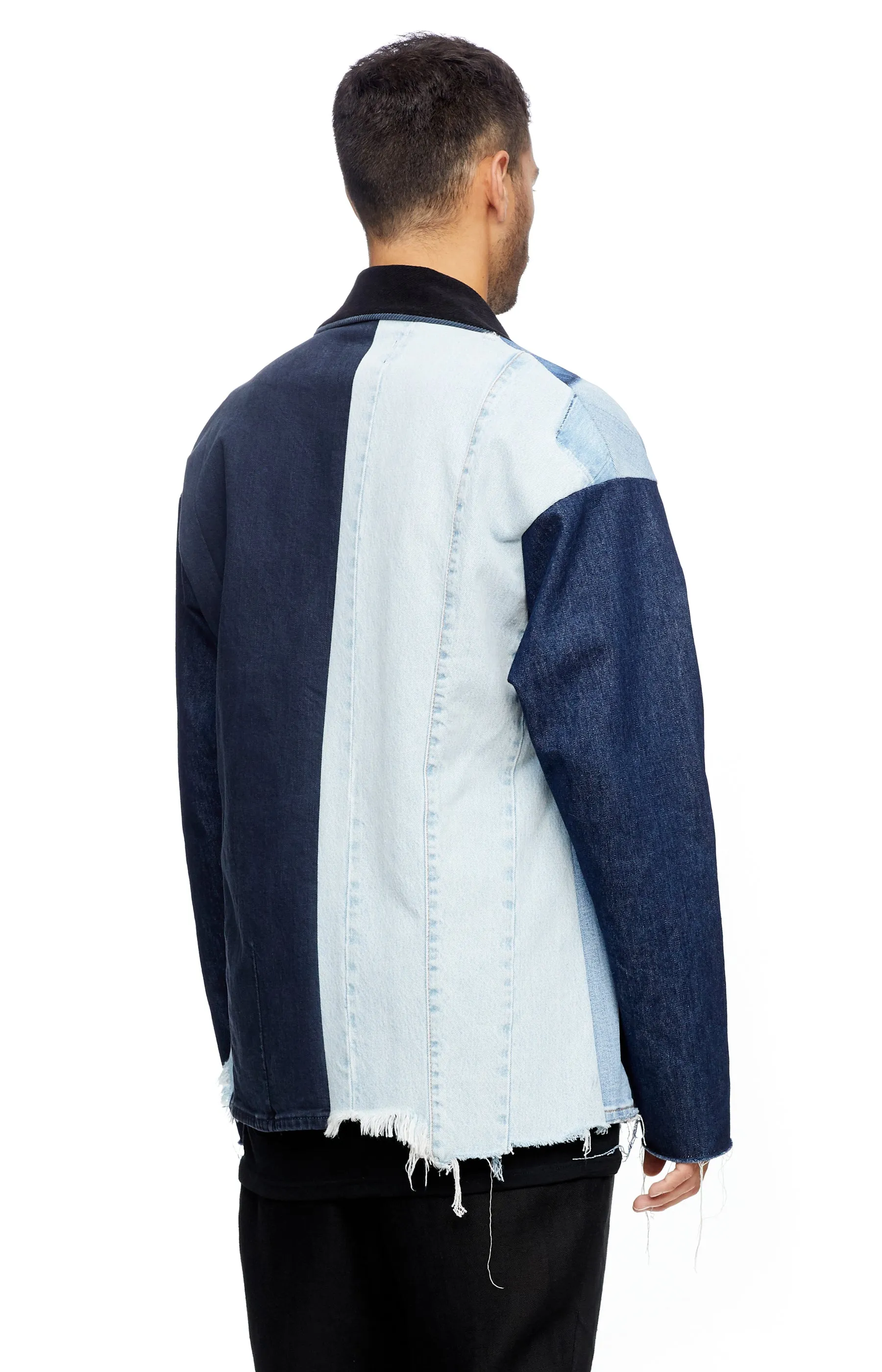 Reworked Denim Blazer