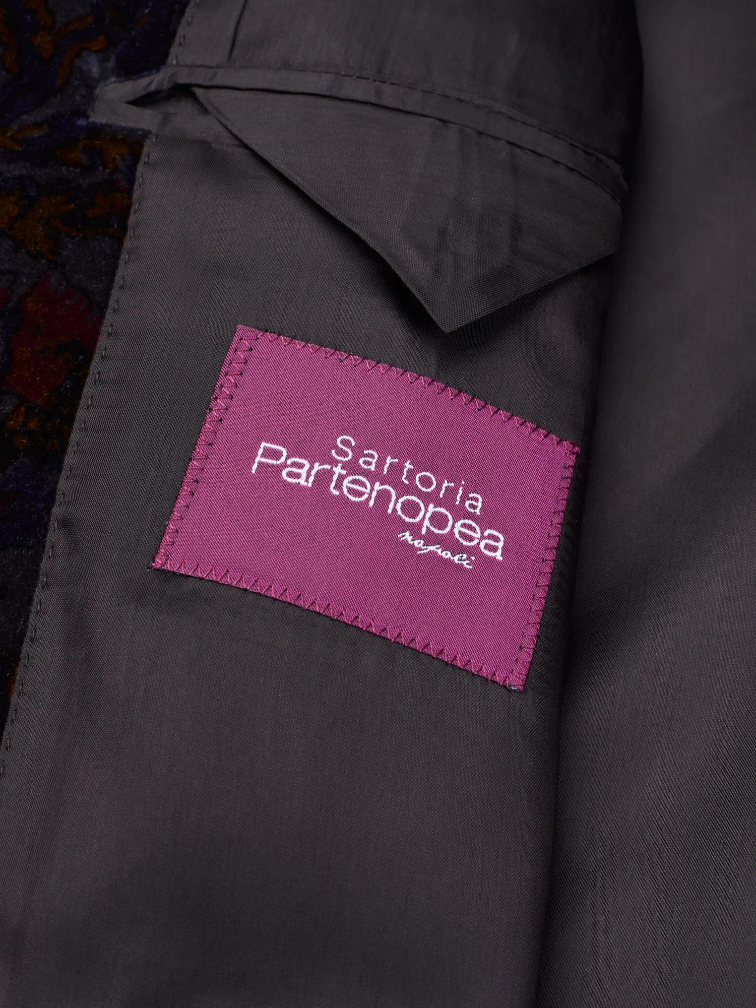 SARTORIA PARTENOPEA Blue Velvet Dinner Jacket Blazer EU 50 NEW US 40 Current Model