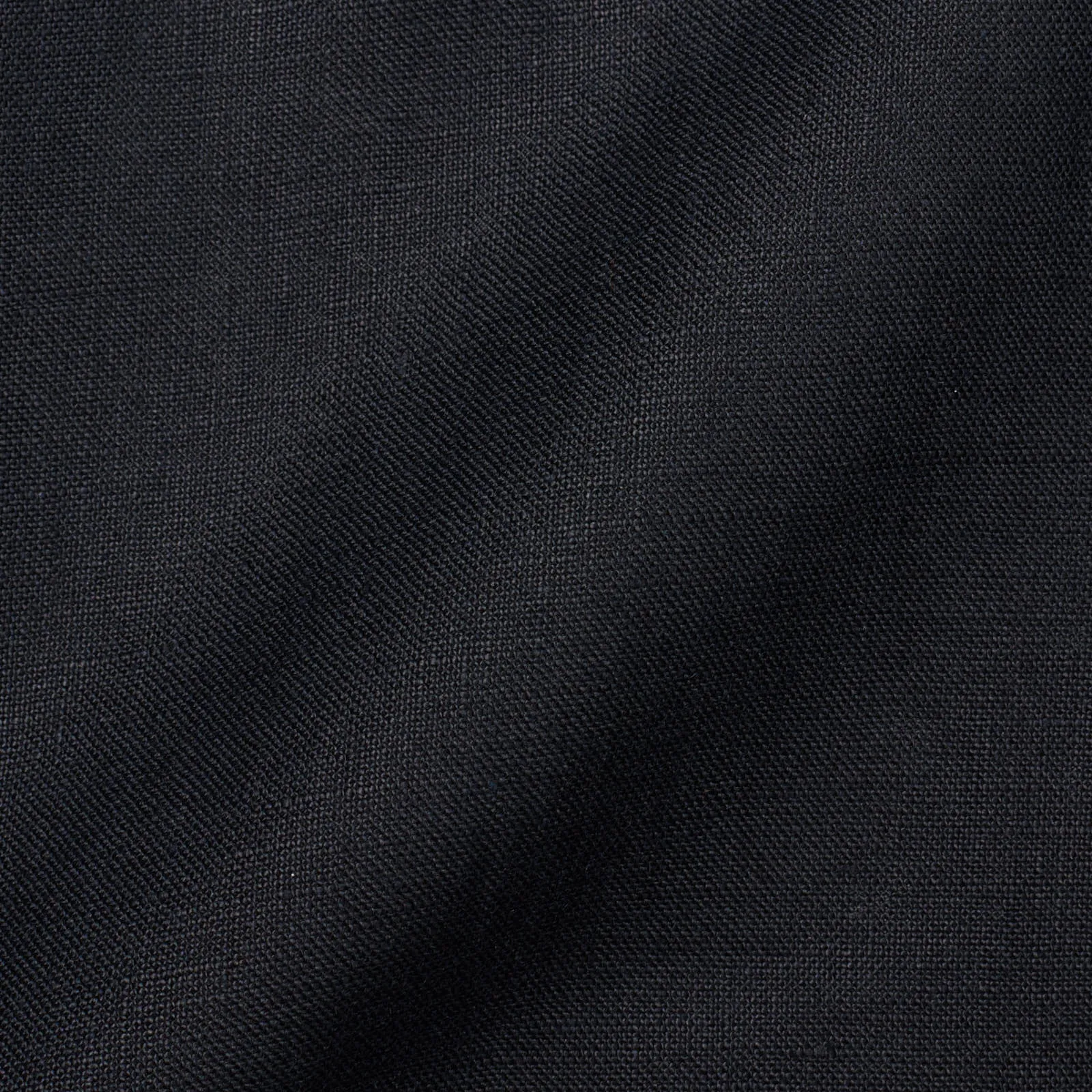 VANNUCCI Milano Black Linen Half Lined Jacket Blazer EU 46 NEW US 36